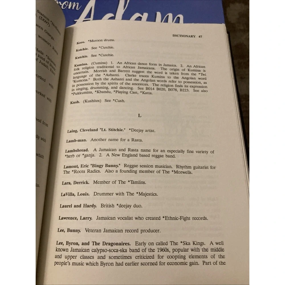 Rastafari and Reggae : A Dictionary and Sourcebook by Carlos Nelson and Becky...